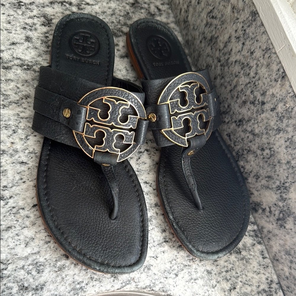 Tory Burch Black Sandals